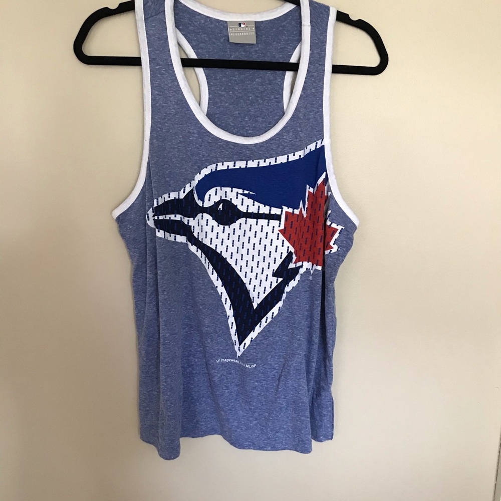 MLB Blue Jays Baseball tank w/ racer back